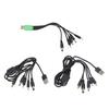 5V USB To 5.5x2.1mm 4.0x1.7mm 2.0x0.6mm 2.5x0.7mm 3.5x1.35mm Charging Cable for Electric Toothbrush Desk Lamp Use