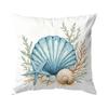Blue Ocean Series Pillowcase Printed Polyester 40/45/50Cm Throw Pillowcover Decorative Sofa Cushion Pillowslip Home Decor