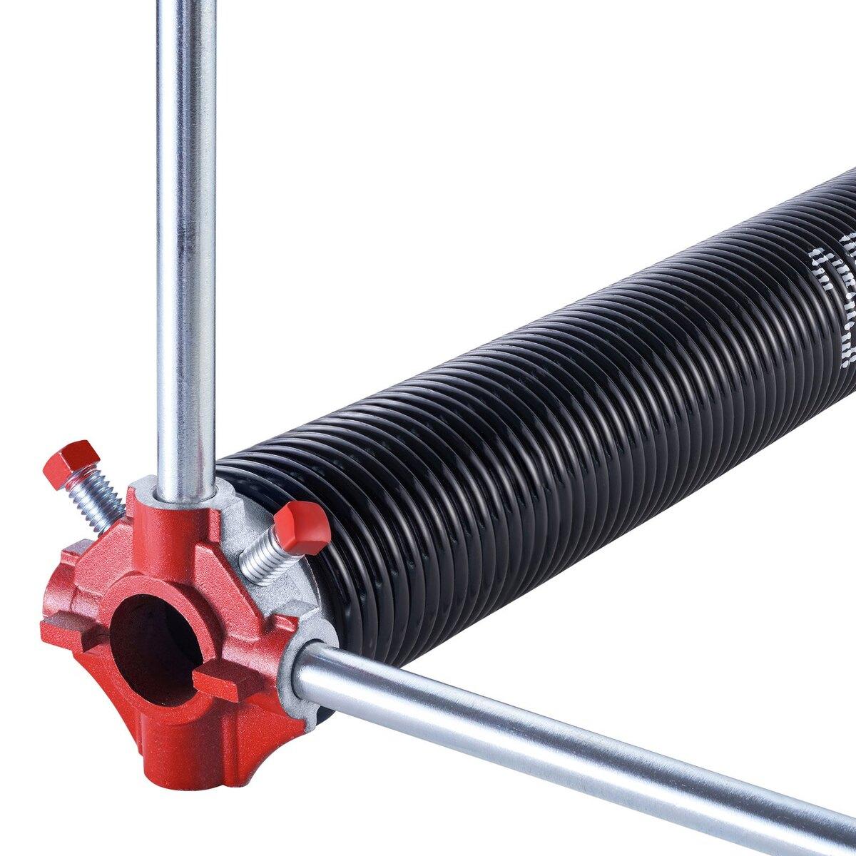 Ressorts de torsion pour porte de garage Paire de 0,225 x 2 x 27 pouces avec tiges de remontage