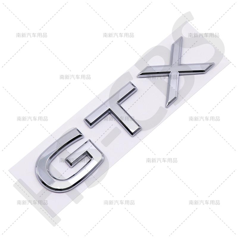 ABS GTX Emblema Badge Adesivo Decalcomania Baule Posteriore Bagagli Porta Per ID4 ID3 ID5 ID6 Styling Auto Logo GTX Accessori