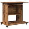 VidaXL Computer Desk Old Wood 80x50x75 Cm Engineered Wood, Desk, Work Desk, Office Table, Desk 856052