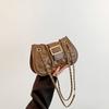 Fashion Plaid Designer Handbags Chain Belt Shoulder Bag Casual Versatile Lock Crossbody Bags For Women Premium