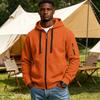 Men's Zip Up Hoodie with Pockets Casual Athletic Sweatshirt