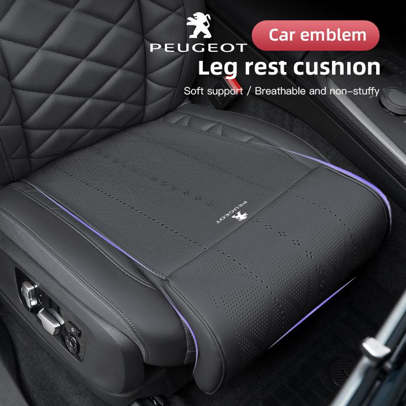 Nappaleder Beinauflage Sitzpolster Autositzzubehör für Peugeot 3008 308 2008 207 508 607 106 406 407 307 206 408 5008 4008