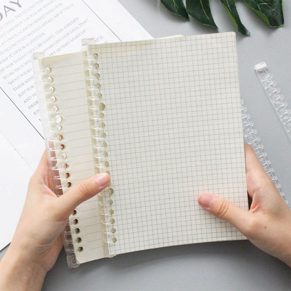 Drawing Rod Type Loose-leaf Binder 20/26 Hole Binding Clips  Album Binding Accessories