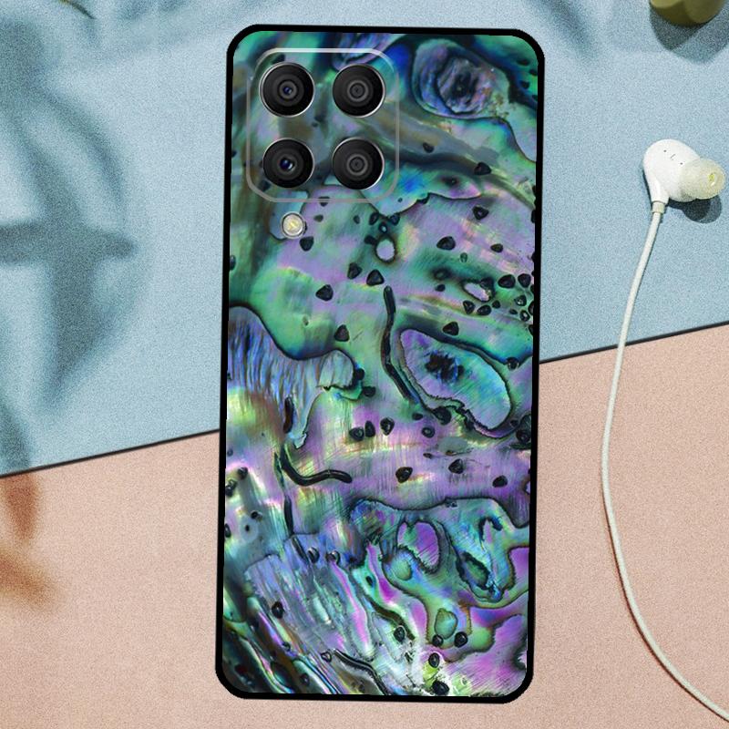 Abalone Sea Shell Texture For Samsung Galaxy M14 M34 M54 M20 M06 M16 M12 M13 M15 M35 M55 M33 M53 M21 M31 M32 M52 Case