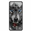 For vivo Y500 Pro 5G Case Flowers Soft Silicone TPU Phone Cases for vivoY500 Pro Shockproof Cool Wolf Animals Protective Cover