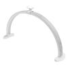 28 Inch LED Nail Table Lamp with Phone Stand Rhinestone Decor Foldable Arch Half Moon Desk Light for Manicure Salon