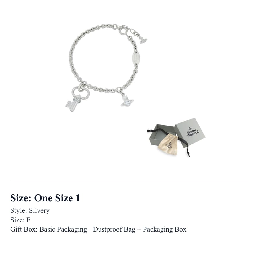 Vivienne Westwood Bracelets Unisex 6102026FJ26A009