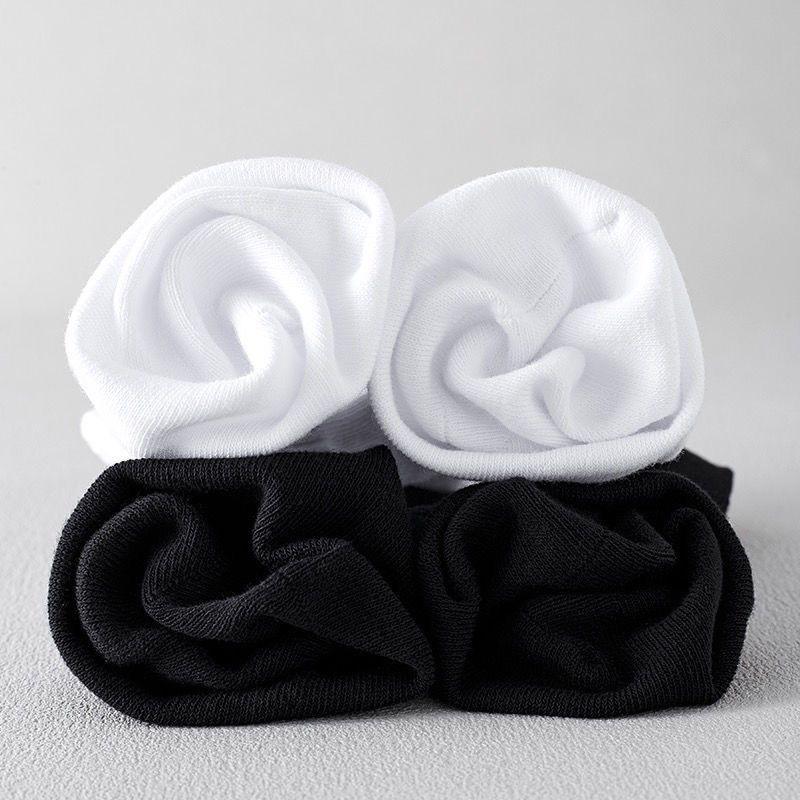 Herren Atmungsaktive Mesh Anti-Geruch Sport Knöchelsocken - Schwarz & Weiß, Sommer Dünner Stil