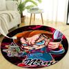 Personalized C-Chucky Round Chair Office Rug - Perfect for Mat, Office Chair & More - Ideal Gift for Birthdays and Holidays