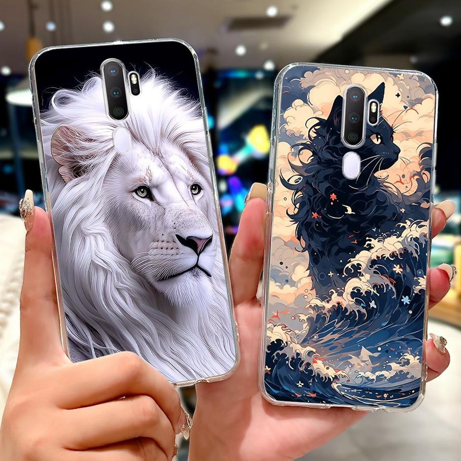 For Oppo A9 2020 Case Oppo A11x New Luxury Painted Cover Shockproof Phone Case For Oppo A5 2020 A92020 OppoA11x Soft Fundas Bags