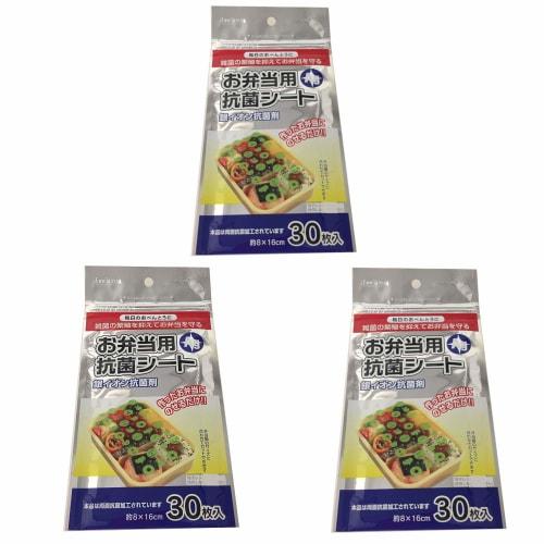 Daiwa Bussan (Daiwa Bussan) Made in Japan Antibacterial Sheet for Lunch Boxes, Transparent, Approx. 8cm Wide x 16cm Long, Contains Silver Ions, Hygien