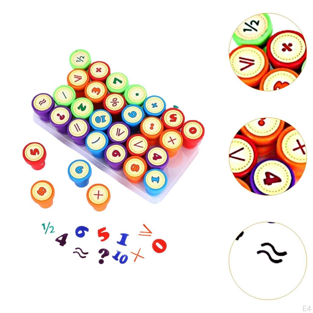 Dzieci Zestaw Pieczątek Zabawka Edukacyjna Pieczątki Kreskówkowe Zestawy do Napisów do Robienia Kartek Planer