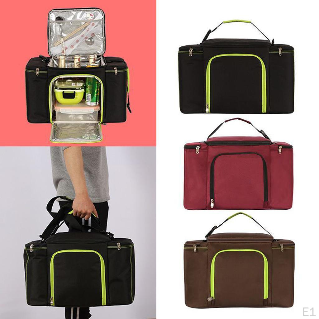Beverage Pack Car Trunk Organizer Camping Insulated Bag Carryinging