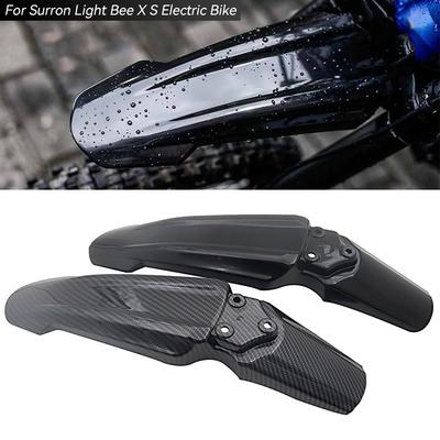 Motorcycle Front Fender Motocross Mudguard Moto Dirtbike Enduro Dirt Bike Frame Accessories For Surron Light Bee X S Electric Bike
