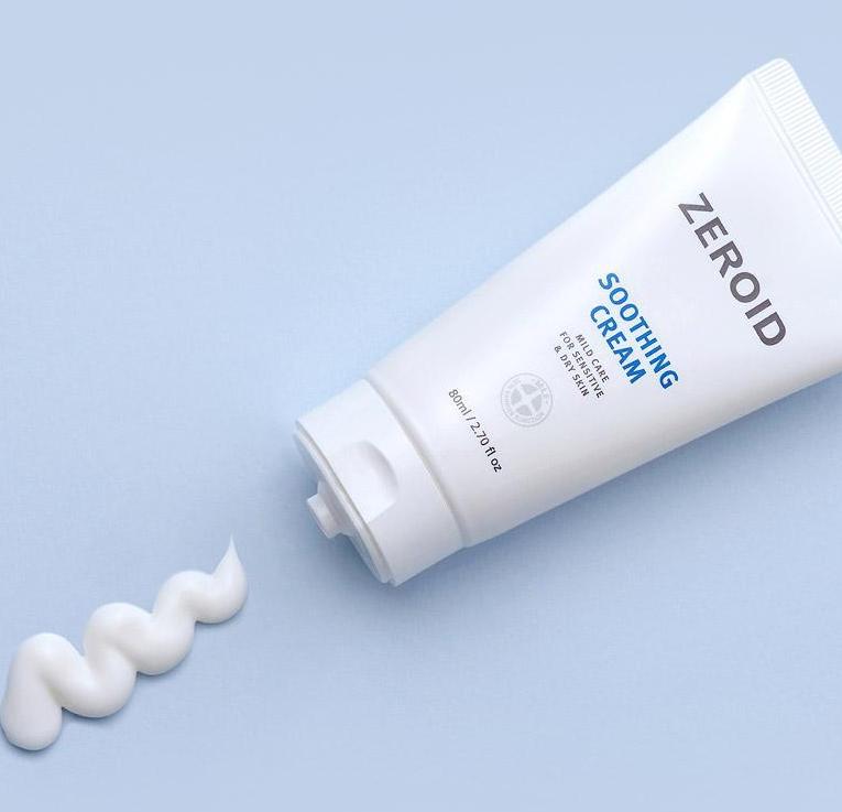 Zeriod Soothing Cream 80ml – Gentle Calming Moisturizer for Sensitive Skin