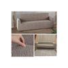 Jacquard-3-Sitzer-Sofabezug, Schlafsofa-Sofabezug (Produktinhalt 1Stk) grau