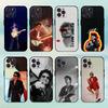 B-Bruno M-Mars Retro Musik Handyhülle Für iPhone17,16,15,14,13,12,Plus,Pro Max, 5G Andere Weiche Schwarze Hülle