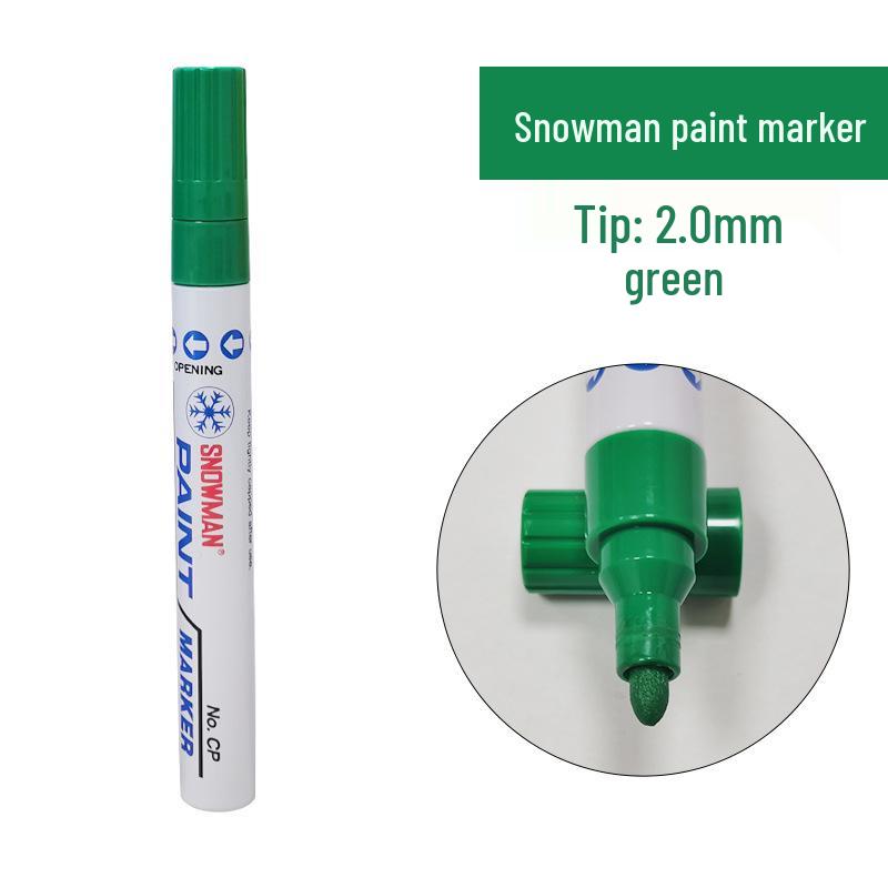 Japan Yeti Waterproof Alcohol-Resistant Paint Marker, 1.5-3mm, Fade-Proof, Low Halogen