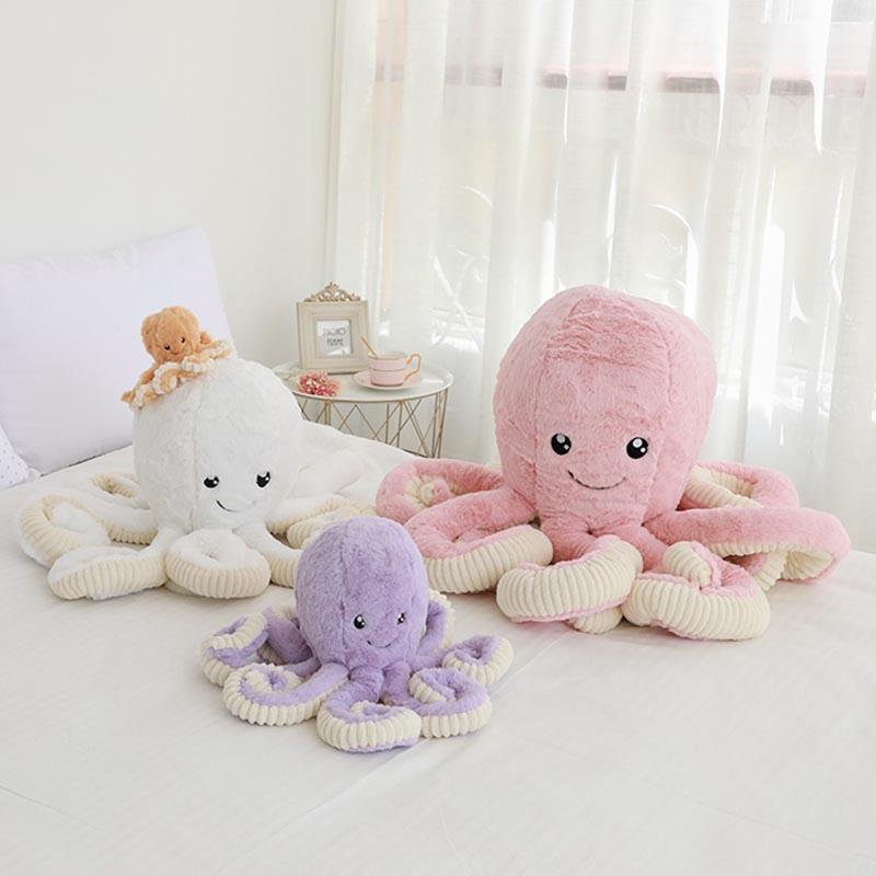 Kawaii Octopus Plush Toy 18cm Octopus Plush Pendant Soft Stuffed Sea Animal Toys Children Xmas Gift Home Decor