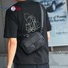 Men's Crossbody Bag Versatile Bag Lid Style Shoulder Bag Women's Casual Oxford Cloth Backpack