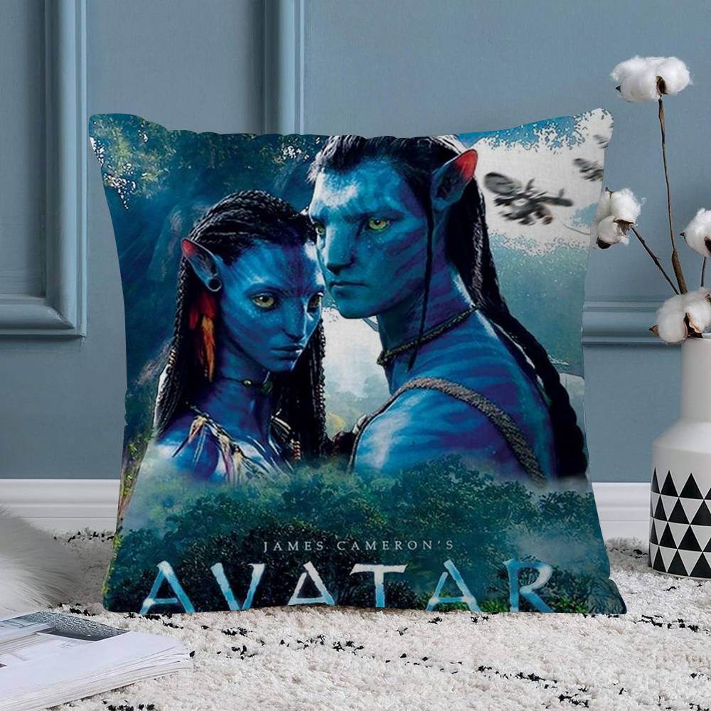 PC Scifi Movies AAvatar Vintage Pillow Cushion Cover Pillowcase Living Room Sofa Home Decor Customized