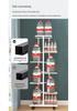Wrought Iron Multi-layer Flower Stand Shelf for Indoor and Balcony Plant Display