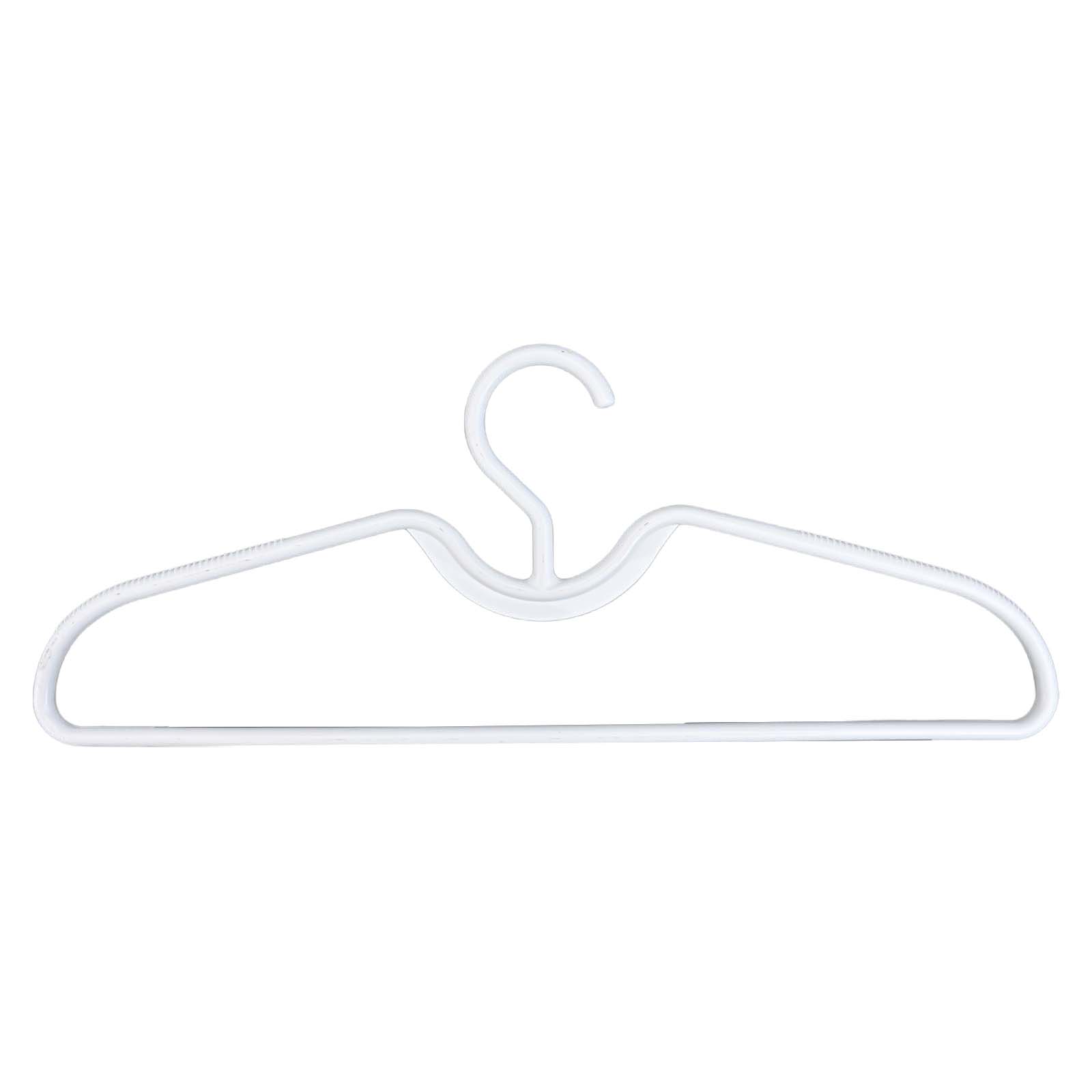 

Новые 10 шт. противоскользящие пластиковые вешалки для одежды с коротким горлышком экономят вертикальное пространство 20pcs