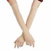 Halloween Mesh Full Finger Seamless Mitten Long Sheer Transparent Gloves Finger Pantyhose Gloves