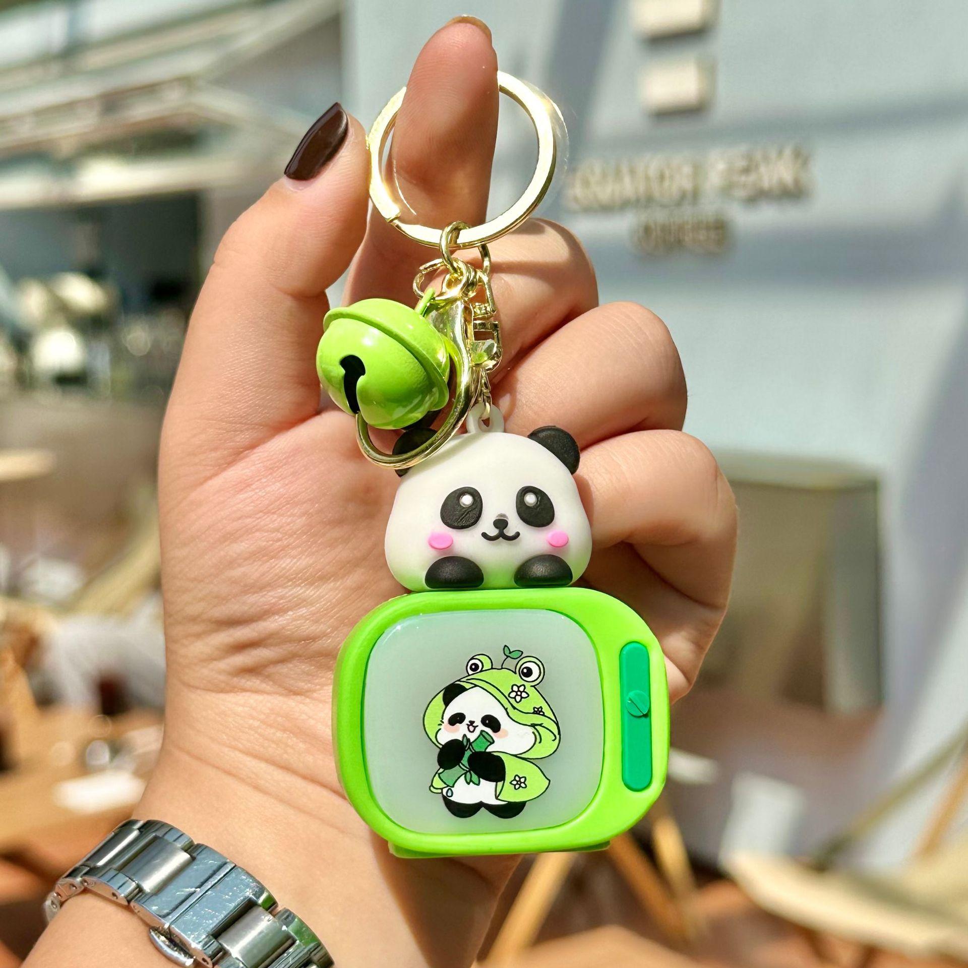 

Брелок мультфильм ночник панда кулон девушка аниме автомобиль брелоки сумка украшения украшения