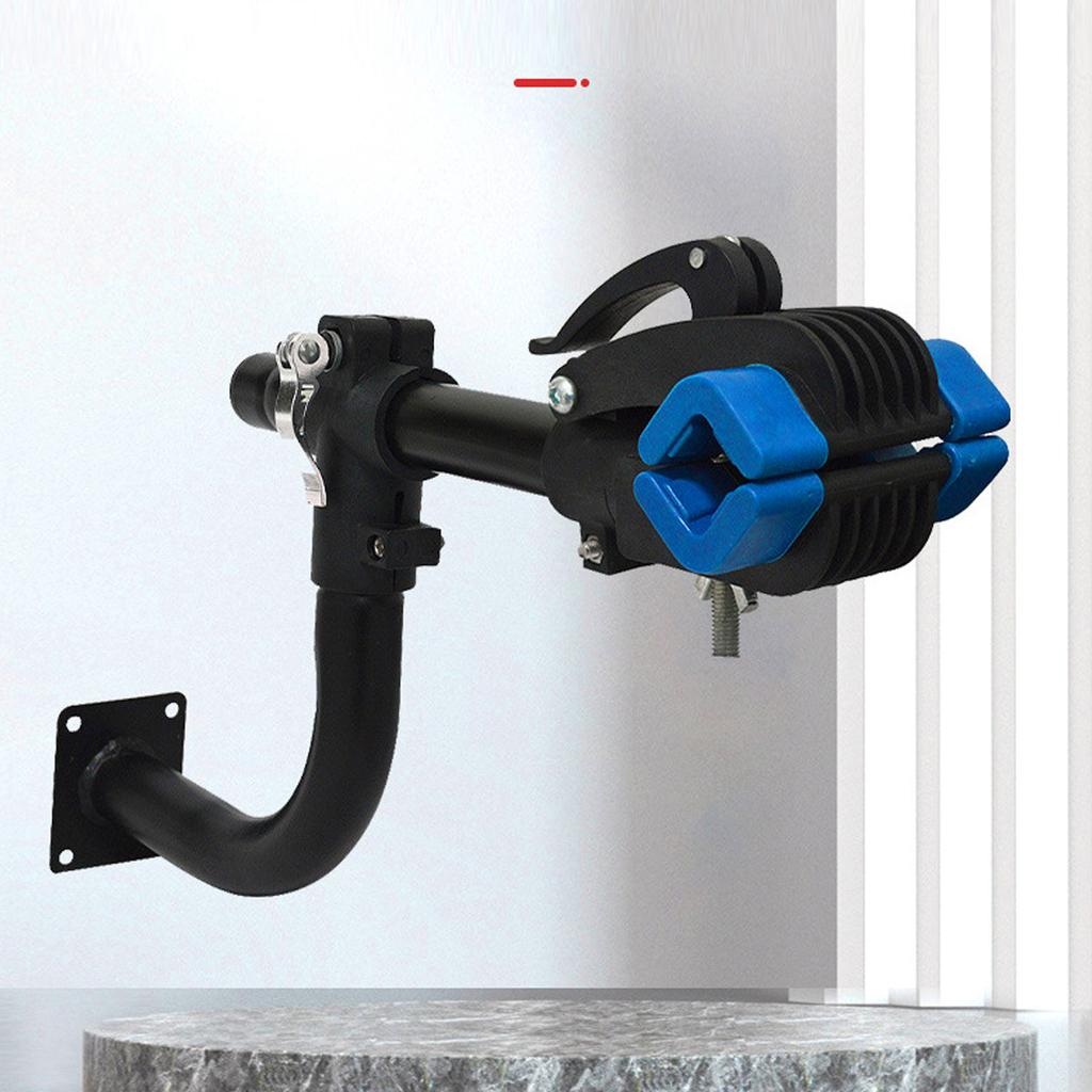 Repair Clamp Wall Mount Repair Stand Adjustable Home Maintenance Rack for Road
