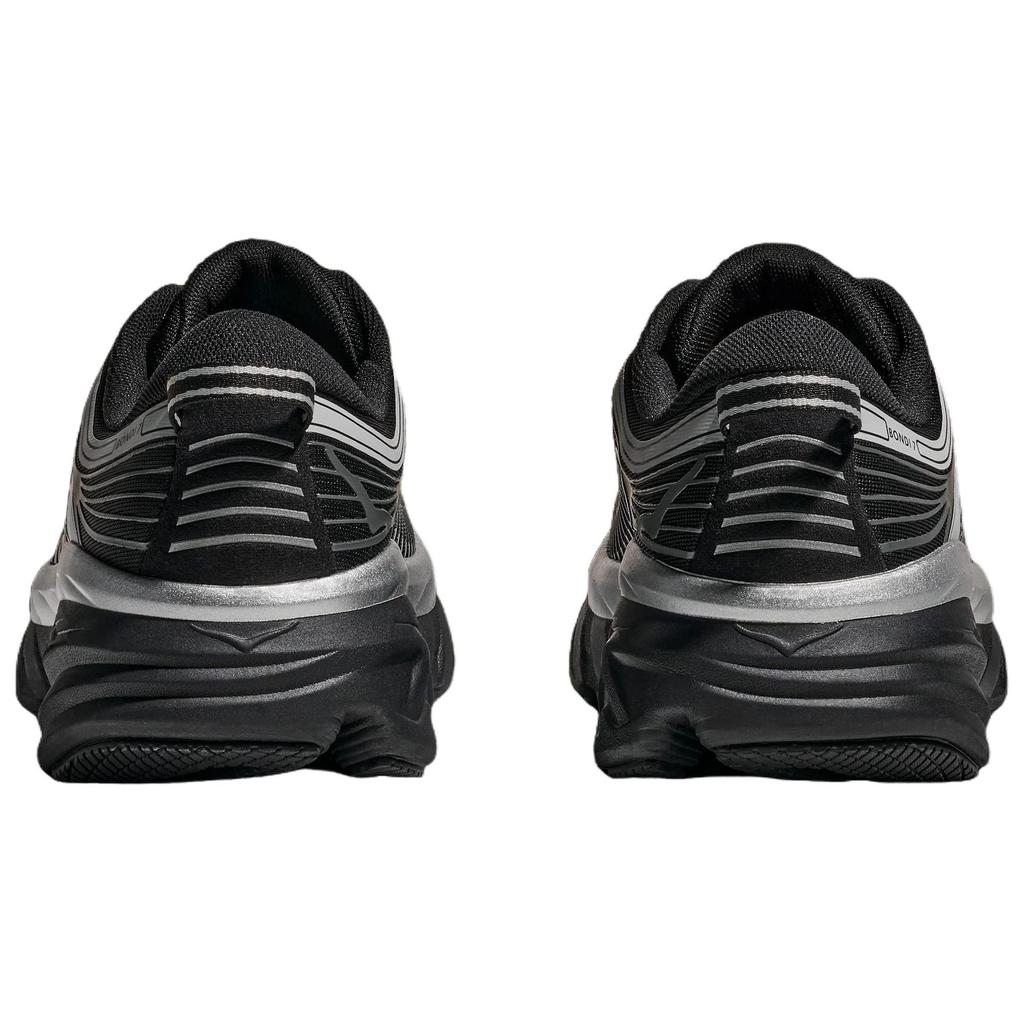 HOKA One One Bondi 7 Running Shoes Men's Black Silver 1110518-BKSTR