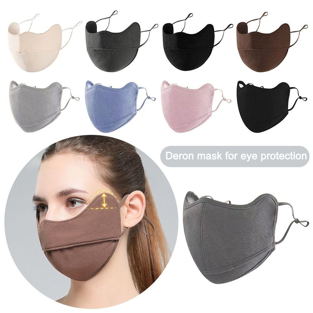 Cold-proof Warm Masks Derong Material Mouth Cover Fashion Reusable Face Mask  for Cycling