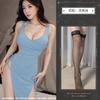 New Muse High Slits Dress Passion Fun Lingerie Set Open Pajamas Sexy Seduction Pure Desire