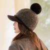 Women S Winter Warm Fleece Lined Baseball Cap For Big Head Korean Style Casual Hat