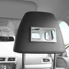 Premium Stainless Steel Car Sun Visors Mirror Shatterproof Design Adhesive Installation Universal for Vehicles
