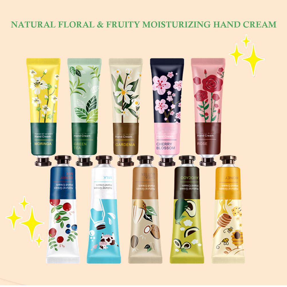 Hand Cream Moisturizing Exfoliating Anti Dry  Fine Lines Brighten Skin Color Hand Cream Winter Skin Care