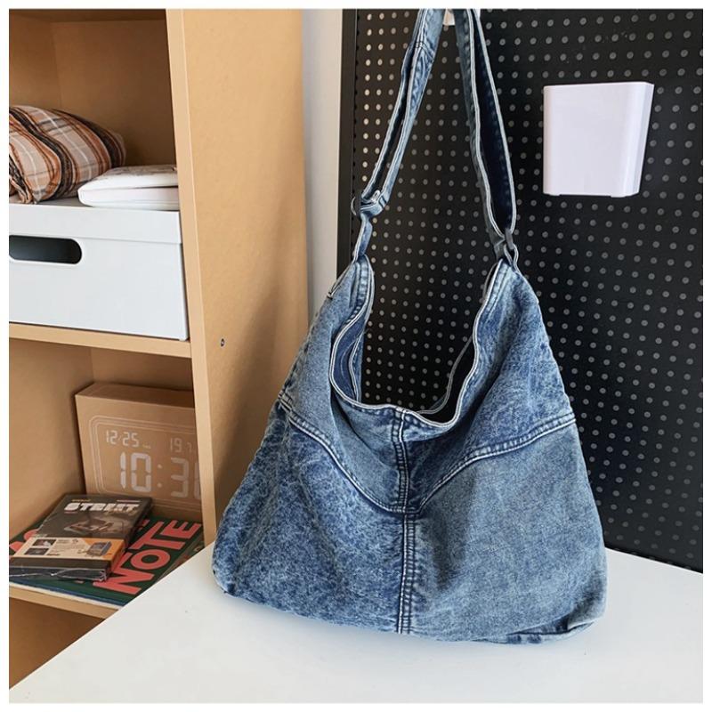 New Casual Denim Bag, Versatile Shoulder Bag