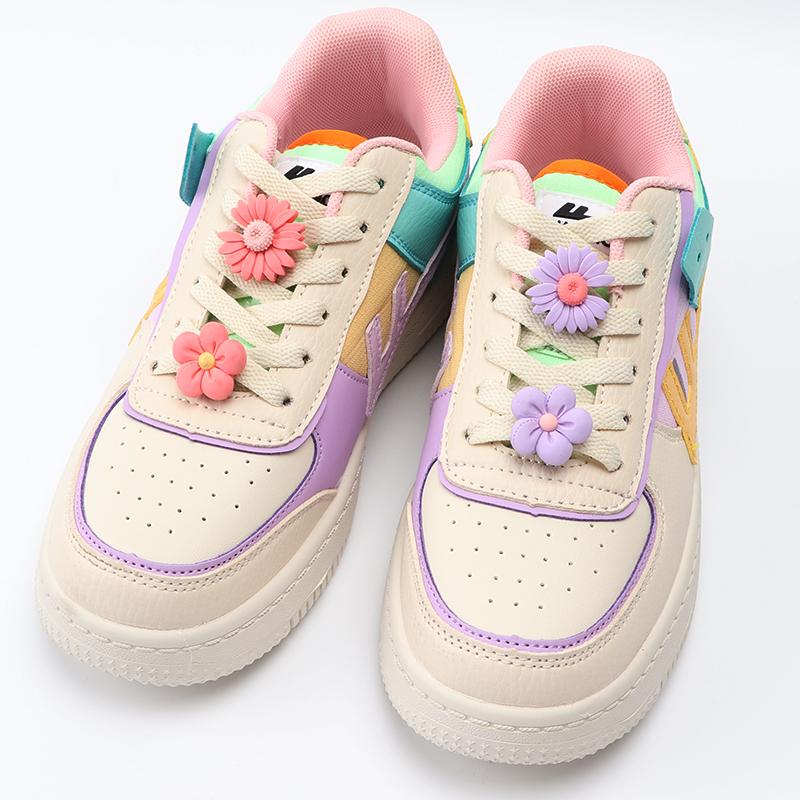 1 Pcs Chrysanthemum Sunflowers Shoes Charms Clip Little Daisy Flower Shoelaces Decoration Garden Shoe Accessories Buckle Women