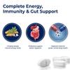 Umanac Plus Men’s Multivitamin + Ginseng & Probiotics, 180 Tablets, Supports Immunity, Energy, Brain Health, Hair, Bone & Joint Care, Men Multivi