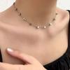 Simple Creative Star Necklace Women's Fashion Sweet Cool Girl Accessories Design Collarbone Chain