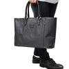 Large Capacity Tote A4 Lightweight [Ignition Original] Bag, Business, Commuting, Leather, Men's, Black, Size, (Saffiano Leather)