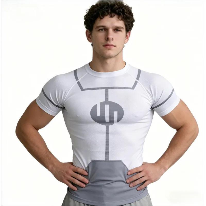 Neporazitelný Viltrumit Cosplay Rash Guard Kompresní tričko Pánské Dámské MMA BJJ Posilovna Cvičení Dlouhý rukáv Kostým Horní díl