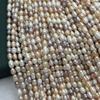 5-6mm Multicolor Rice Natural Freshwater Pearl Strand 36cm Loose Beads for DIY Necklace Jewelry Making