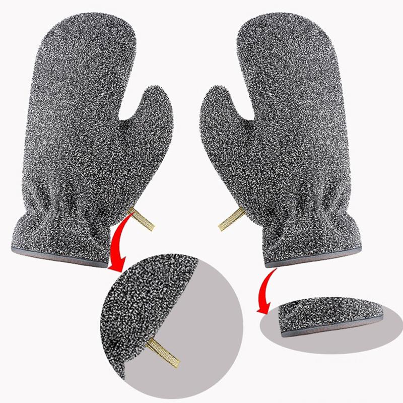 1Pcs Wire Dishwashing Gloves Multi-Functional Waterproof Dish Cleaning Glove Kitchen Thermal Insulation Anti-Scalding Mittens
