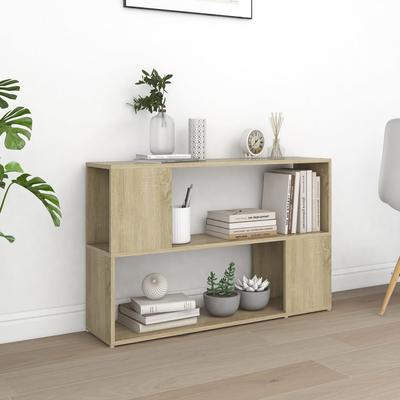 Vidaxl Bookshelf, Sonoma Oak, 100X24X63 Cm