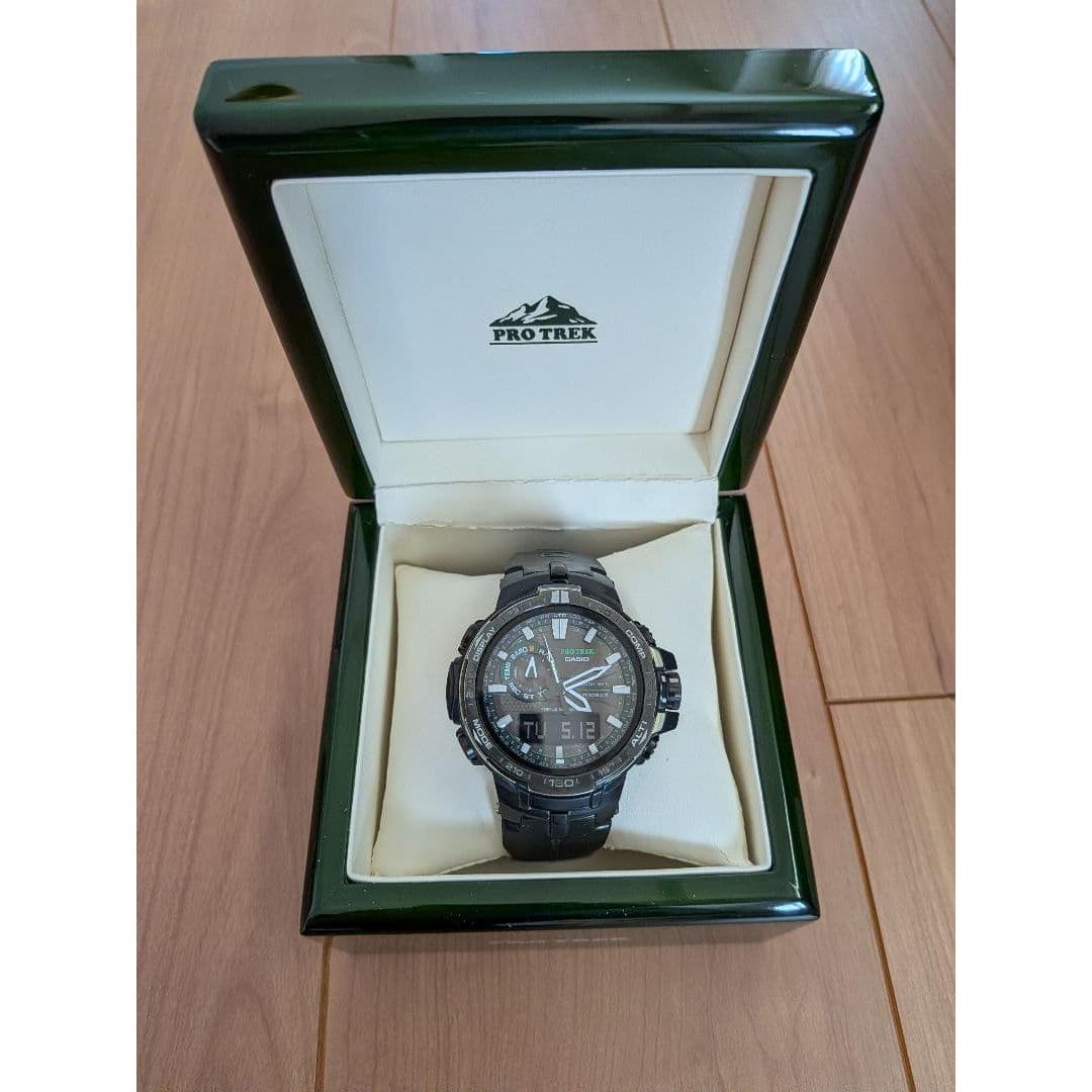 Б/у CASIO PRO TREK PRW-6000Y Радио-Солнечные с Коробкой