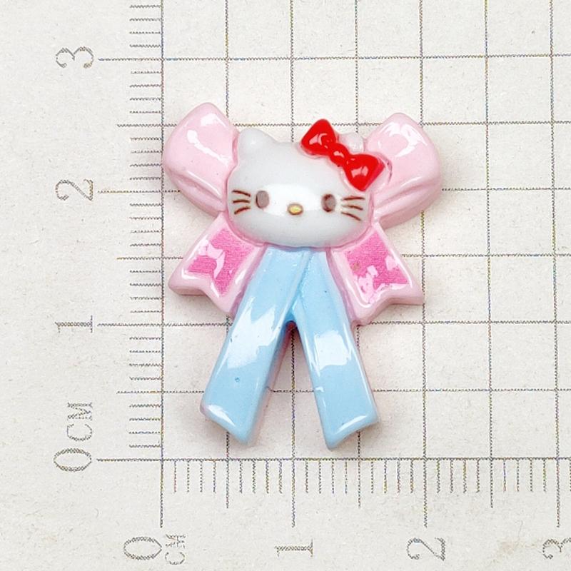 10Pcs Cartoon Resin Cute Animal Cats, Bow, Game Console Style Hairpin Scrapbook Craft Diy Miniature Ornament Accessories A34