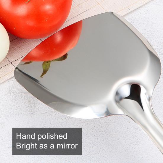 Wok Shovel Food Grade Rust-proof Stainless Steel Soup Scoop Wok Spatula Kitchen Tools for Home